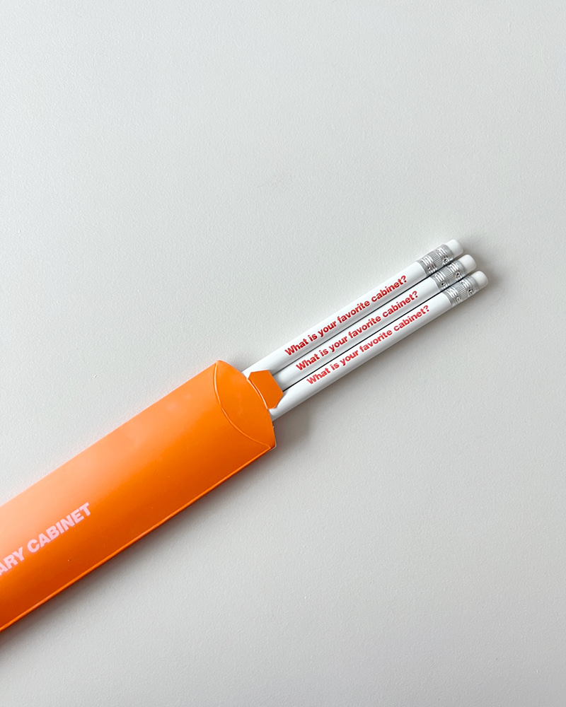 (캐비닛)백색 연필